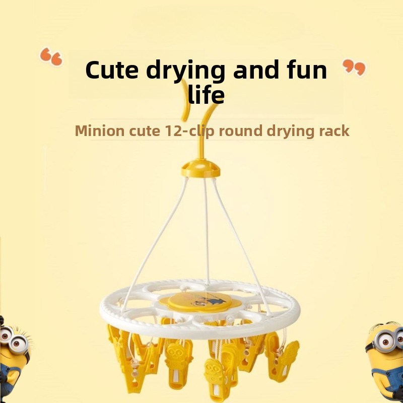 Anime Merchandise Sales - Minions cartoon cute round clothes hanger