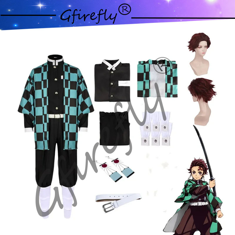 Kamado Tanjirou Cosplay Costum - Cosplay Prop Sword recension och pris