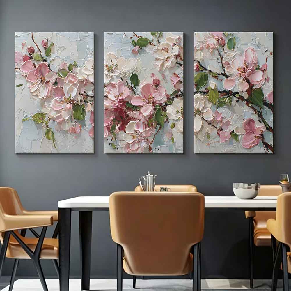 [2D Flat]3pcs 11.81*15.74in/30 - Art Print Framed recension och pris