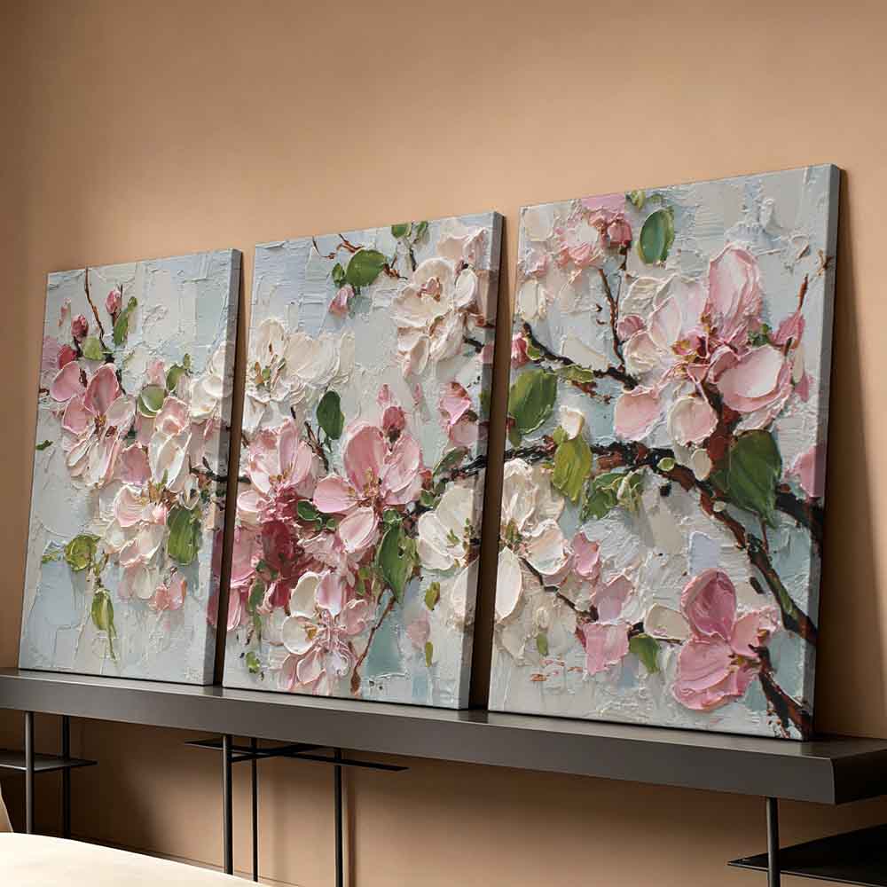 [2D Flat]3pcs 11.81*15.74in/30 - Art Print Framed recension och pris