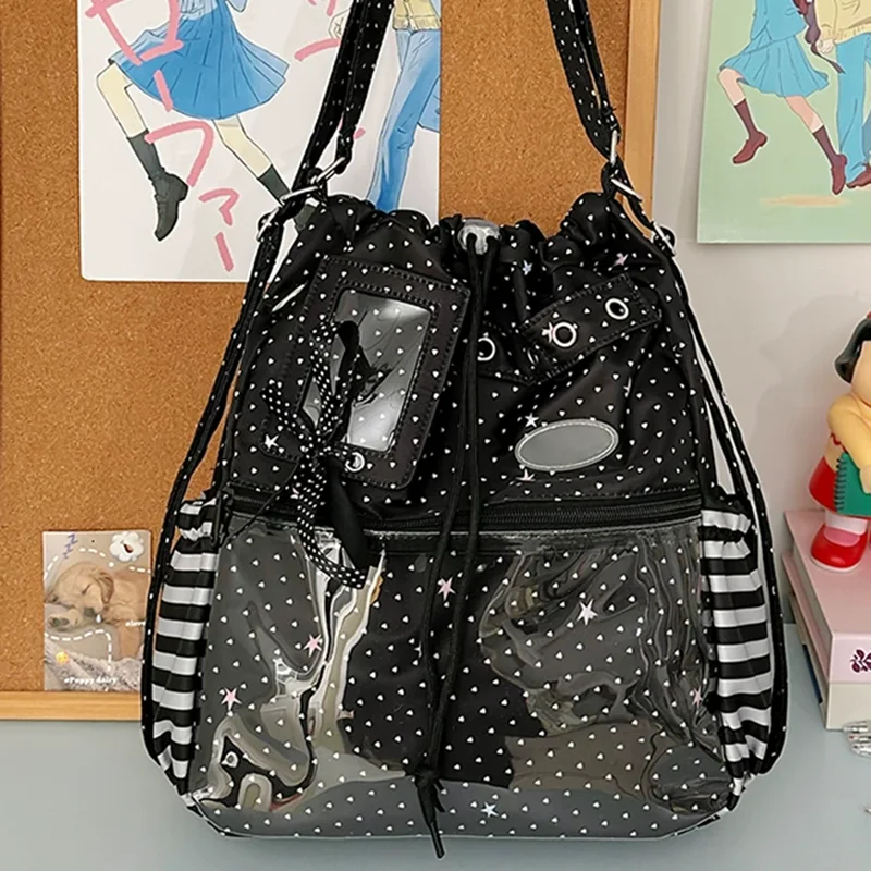 Harajuku Ita Bag,Polka Dot Dra - Anime Tote Bag recension och pris
