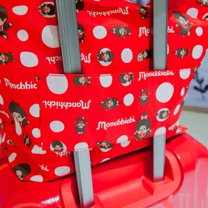 Cartoon character Qi Qi large  - Anime Tote Bag recension och pris