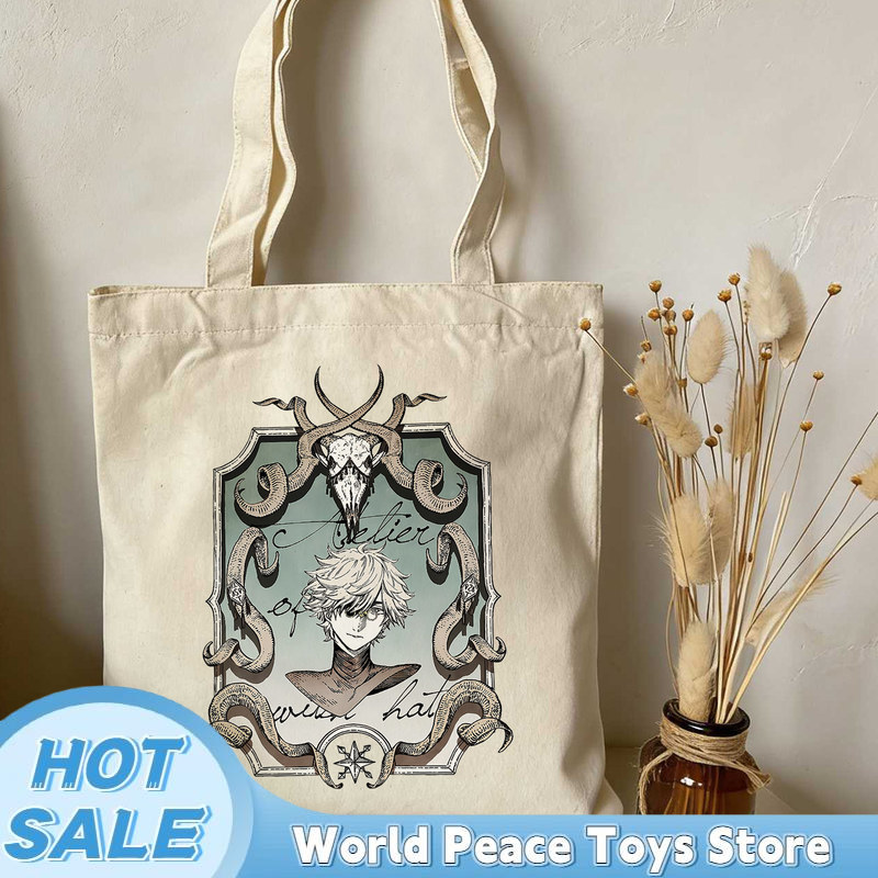 Japanese Witch Hat Atelier Can - Anime Tote Bag recension och pris