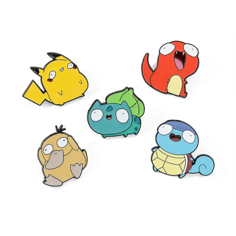 5 Pcs Cartoon Elf Brooch Perso - Enamel Pin Set recension och pris