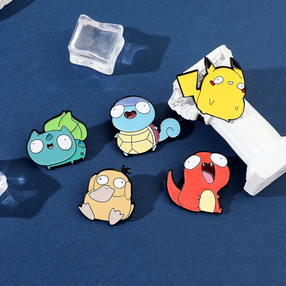 5 Pcs Cartoon Elf Brooch Perso - Enamel Pin Set recension och pris
