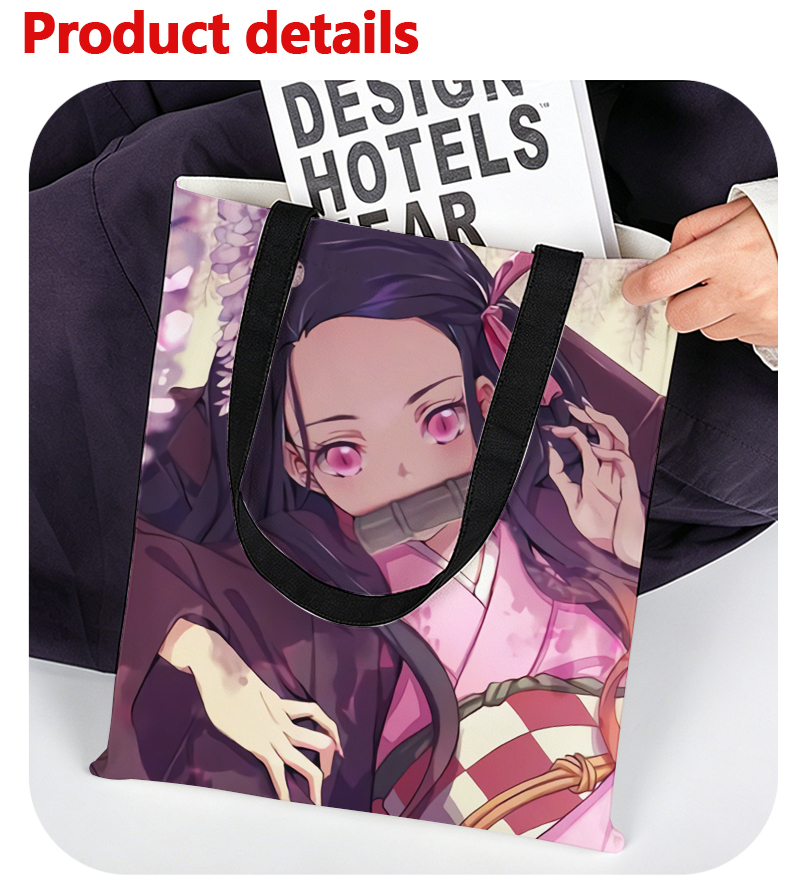 Demon Slayer Kamado Nezuko Wom - Anime Tote Bag recension och pris