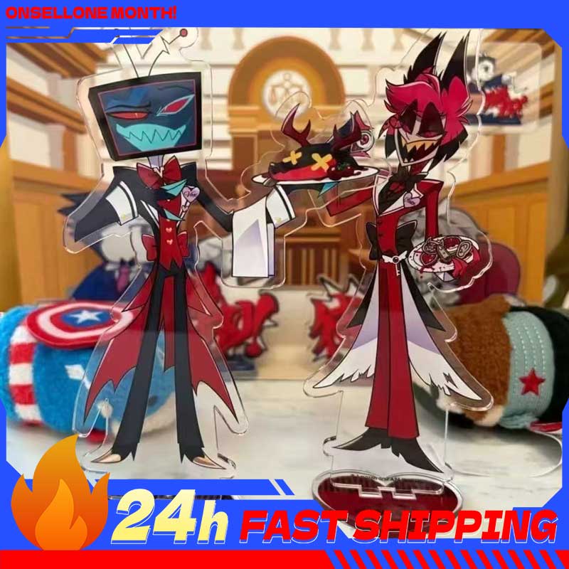 2pcs Hazbin Anime Peripherals  - Free Anime Merchandise recension och pris