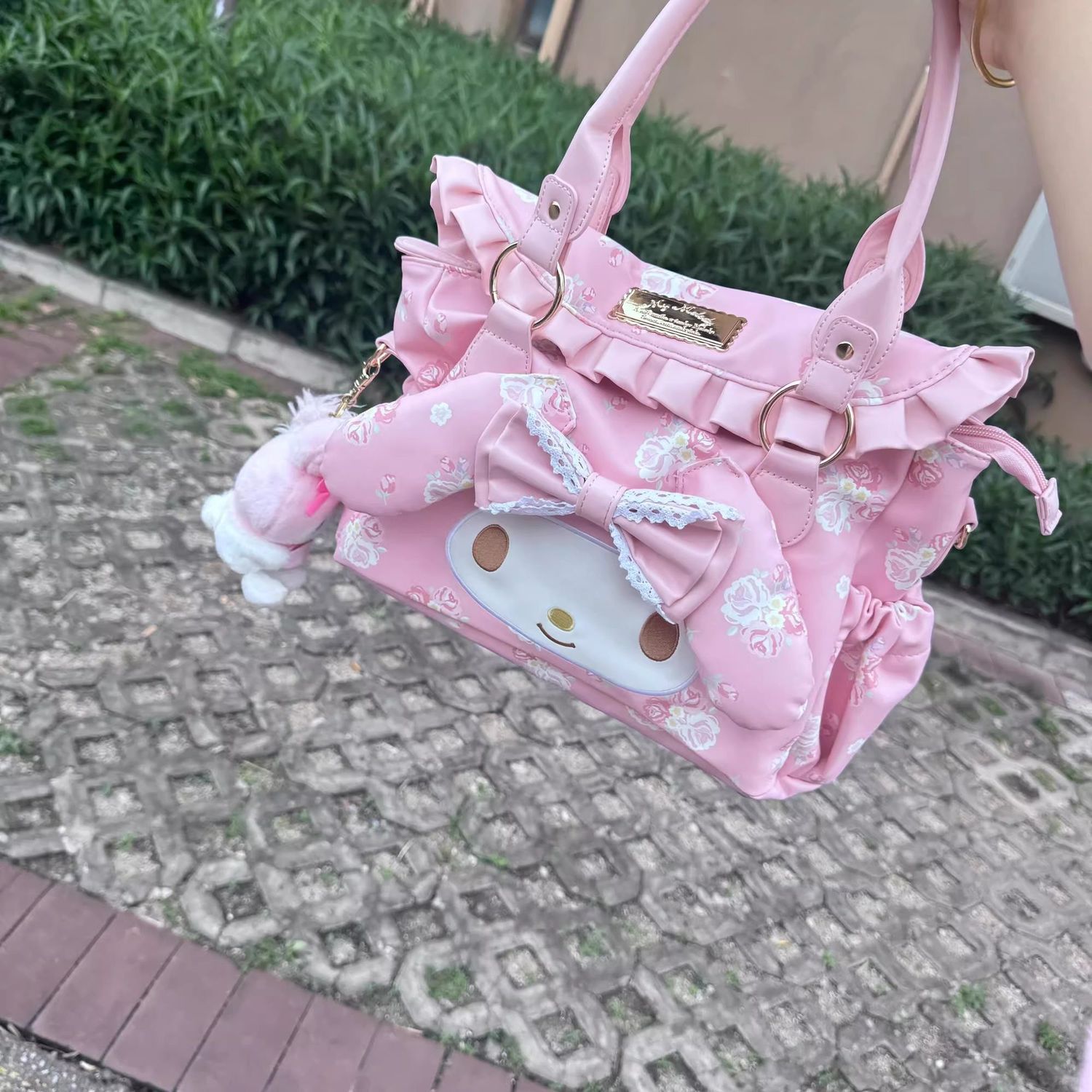 My Melody Cartoon Cute Shoulde - Anime Tote Bag recension och pris