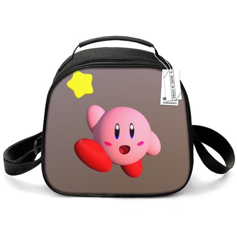 Kirby Game Cute Cartoon Print  - Anime Tote Bag recension och pris