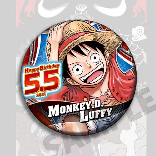 One Piece Anime Badge Collecti - Anime Convention Merchandise recension och pris