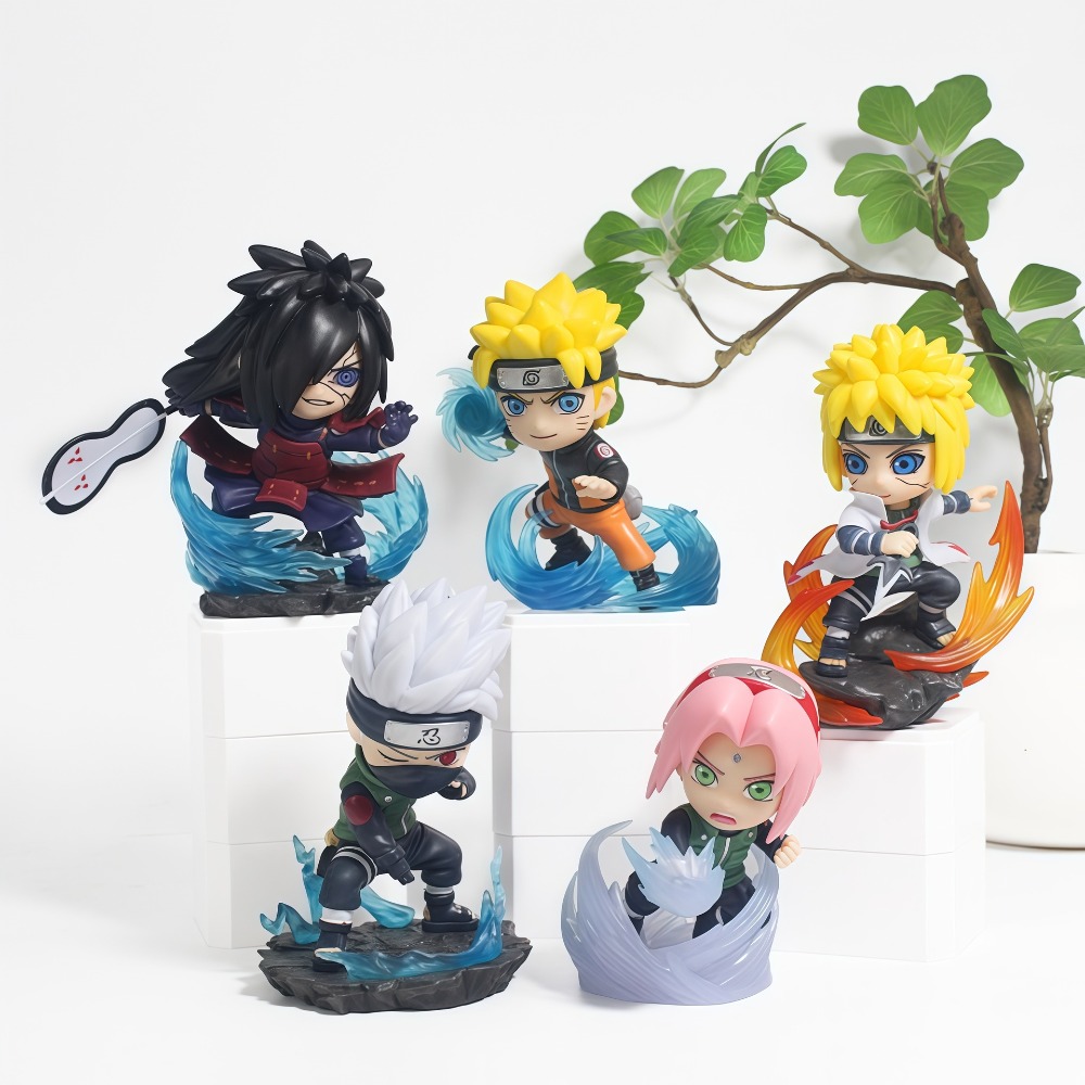 1-9 Styles Naruto Q-version Fi - Anime Merchandise Box Set recension och pris