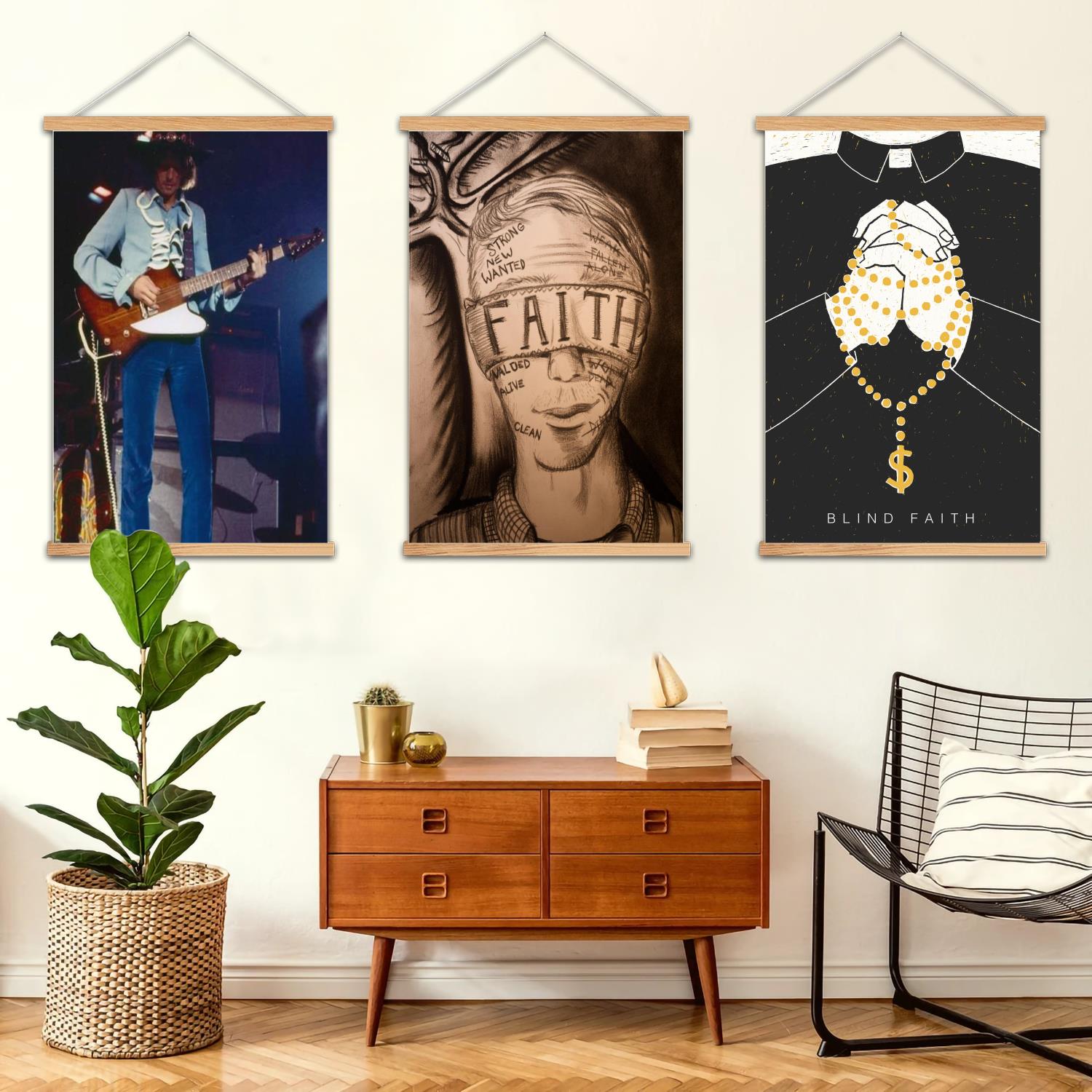 Blind Faith Framed Wall Painti - Art Print Framed recension och pris
