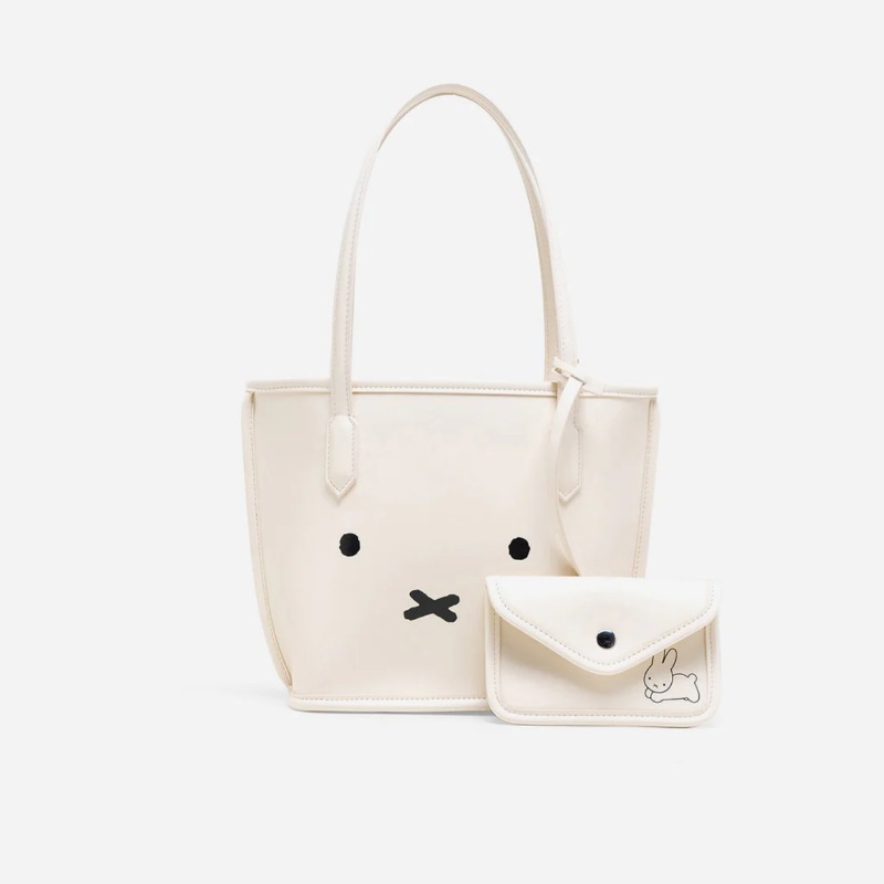 2PCS Kawaii Miffy Series Tote  - Anime Tote Bag recension och pris