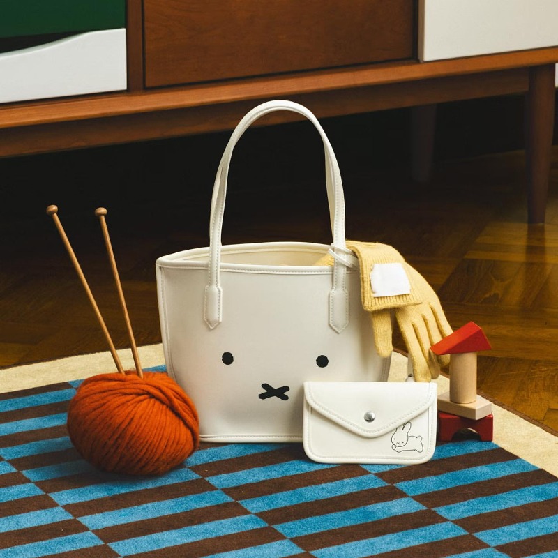 2PCS Kawaii Miffy Series Tote  - Anime Tote Bag recension och pris