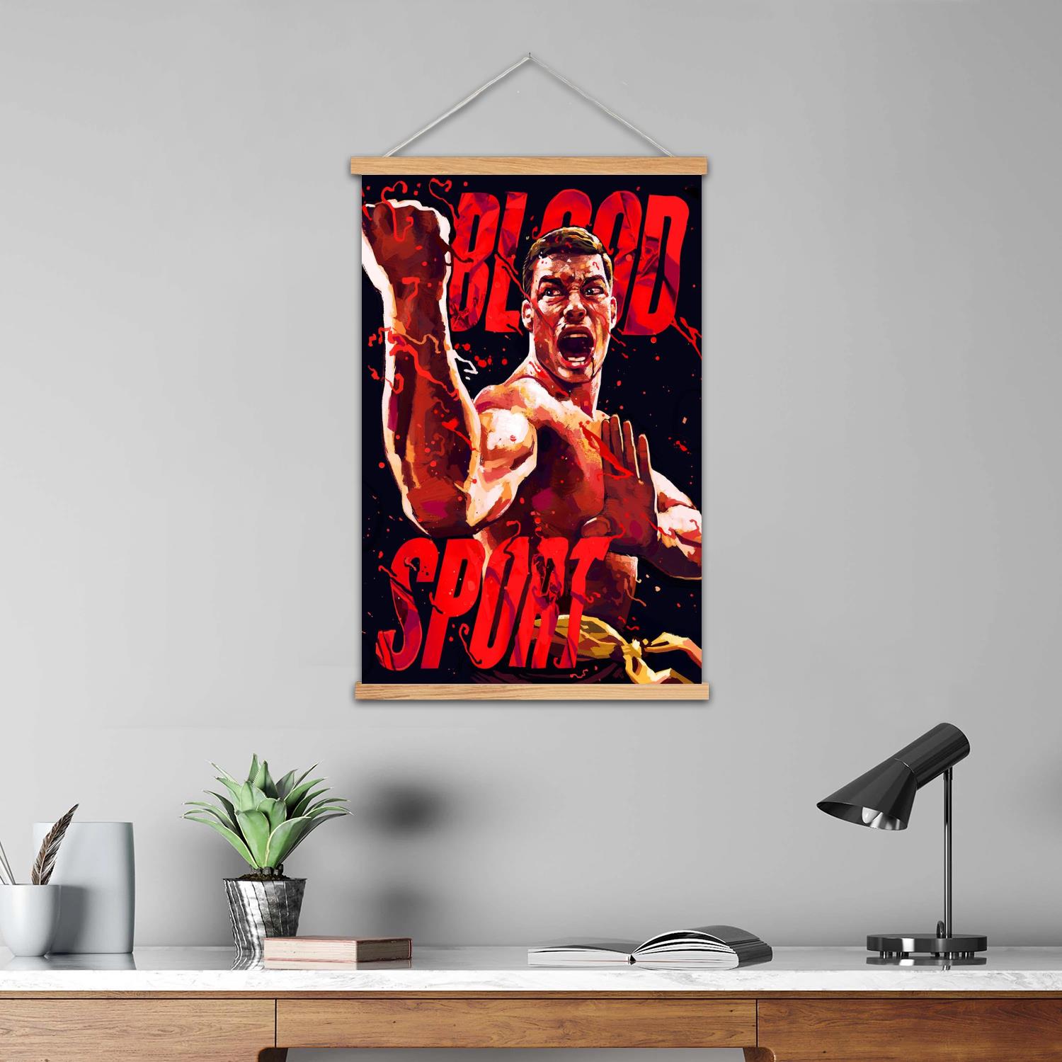 bloodsport Framed Wall Paintin - Art Print Framed recension och pris