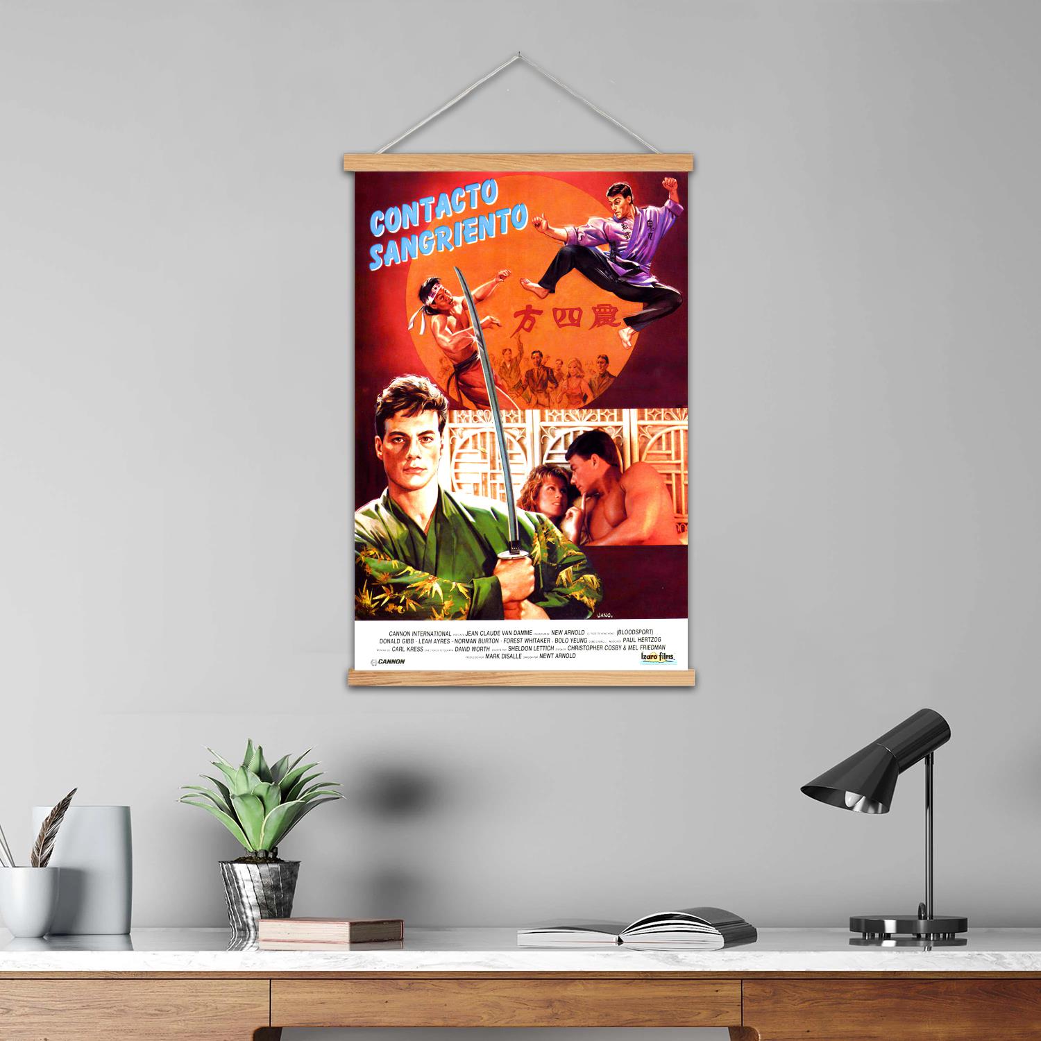bloodsport Framed Wall Paintin - Art Print Framed recension och pris