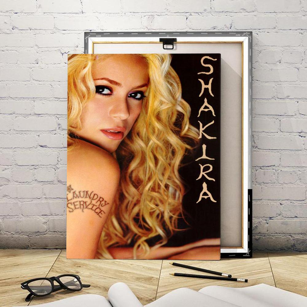 Singer Music Album S-Shakira F - Art Print Framed recension och pris