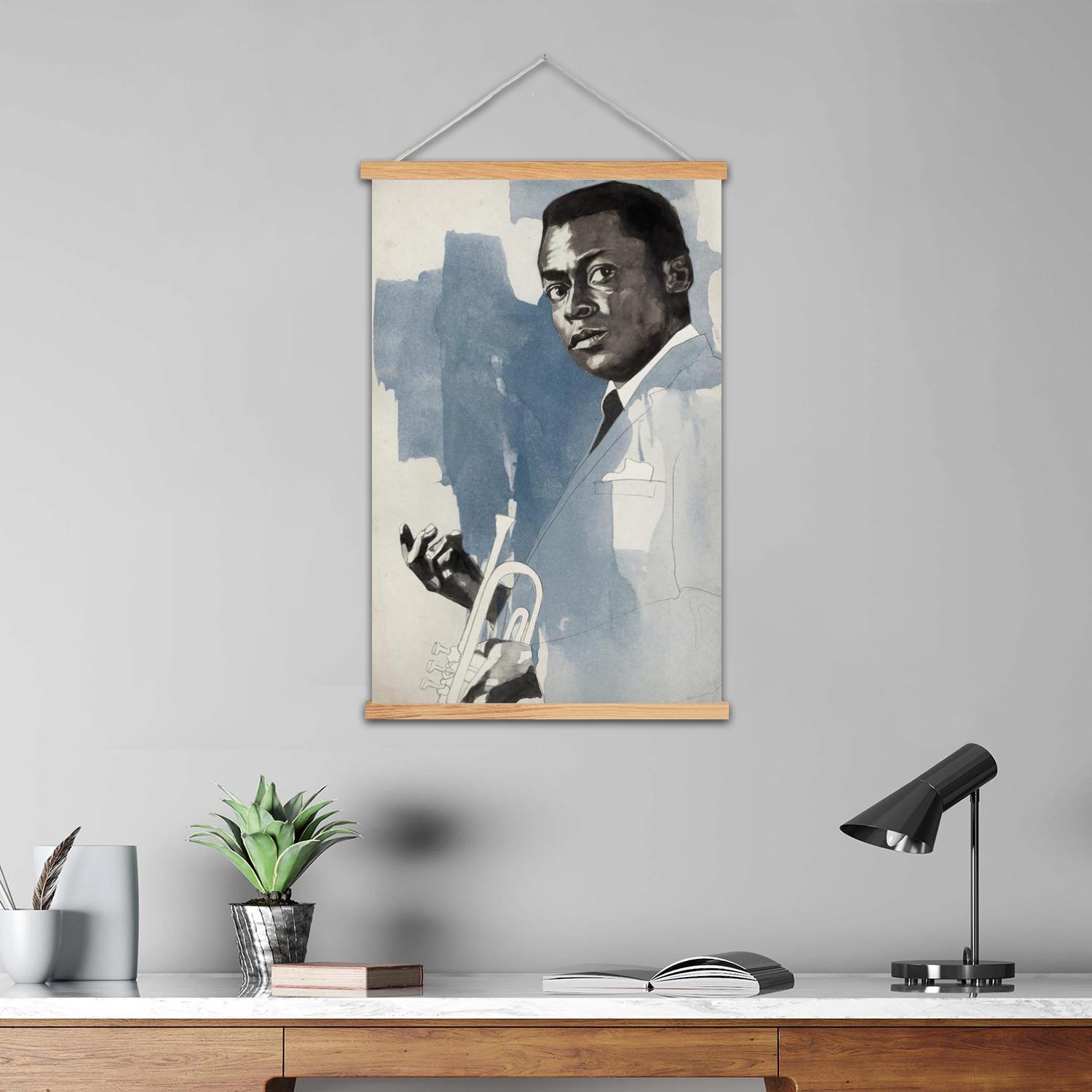 Miles Davis Framed Wall Painti - Art Print Framed recension och pris